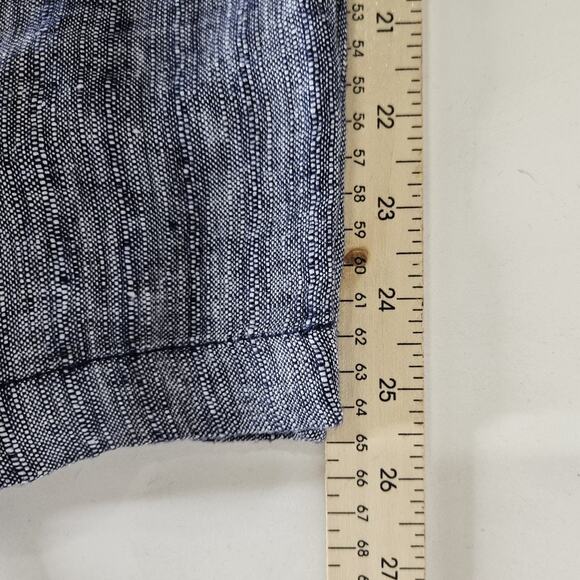 Rachel Zoe Women's Chambray Wide Leg Summer Pants Size Medium BEACH - Picture 7 of 7